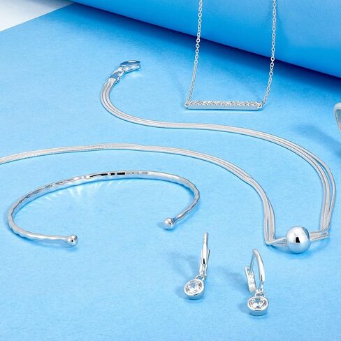 Silpada 'Thoreau' Multi-Strand Bead Necklace in Sterling Silver, in Kuwait