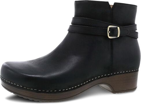Dansko Brook Ankle Bootie with Stylish Accents for Women – Memory Foam and Arch Support for All -Day Comfort and Support – Lightweight EVA Outsole For Long-Lasting Wear in Saudi Arabia