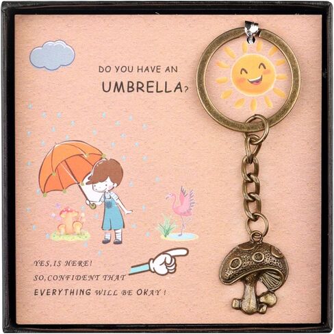 ملحقات سلسلة المفاتيح brvayirl مع ديكور الفطر هي هدايا فريدة للرجال أو هدايا مضحكة للنساء، سلسلة مفاتيح رائعة للرجال، مجموعة سلاسل مفاتيح لطيفة للنساء in Kuwait