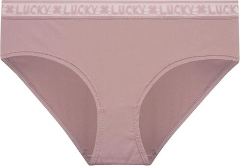 ملابس داخلية نسائية من Lucky Brand - 10 قطع من الملابس الداخلية المصنوعة من الألياف الدقيقة (S-XL) in Kuwait