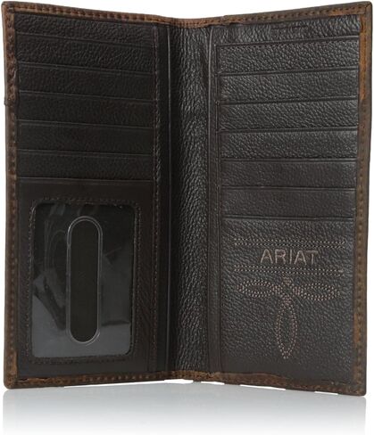 Ariat Men's Boot-Embroidery Rodeo Tan Wallet in Saudi Arabia