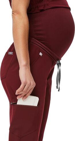 بنطال FIGS Zamora Jogger للحوامل للنساء - مقاس نحيف، 5 جيوب، تمدد في 4 اتجاهات، جزء سفلي نسائي مضاد للتجاعيد in Kuwait