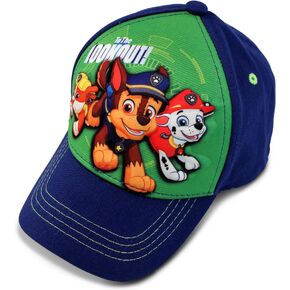 Nickelodeon Toddler Boys' Paw Patrol Baseball Cap - 3D Chase, Marshall, Rubble Curved Brim Snap Back Hat in Kuwait