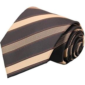 WITZROYS Men's Classic Stripe Jacquard Woven Necktie Wedding Dress Suit Neck tie Regular size + Gift box