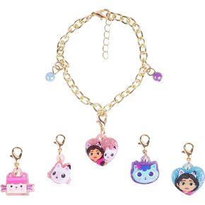 LUV HER Girls Add A Charm Toy Bracelet and Costume Jewelry Box Set - Ages 3+