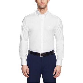 Tommy Hilfiger Men's Dress Shirt Slim Fit Stretch Oxford in Saudi Arabia
