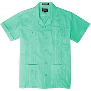 قميص OmegaTux للأطفال الأولاد Guayabera بأكمام قصيرة كوبي لحفلات الزفاف والشاطئ والمعمودية للصغار in Kuwait