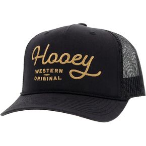 HOOEY OG Adjustable Snapback Trucker Mesh Back Hat with Logo