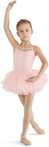 Bloch Dance Girls MirellaCord Mesh Cami Tutu Dress, Pink, Size 12 in Kuwait