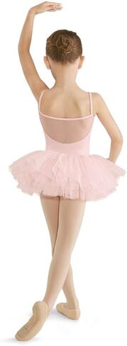 Bloch Dance Girls MirellaCord Mesh Cami Tutu Dress, Pink, Size 12 in Kuwait