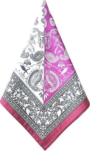 مناديل/أوشحة قطن 100% للرجال والنساء مطبوعة بيزلي 12 قطعة in Kuwait