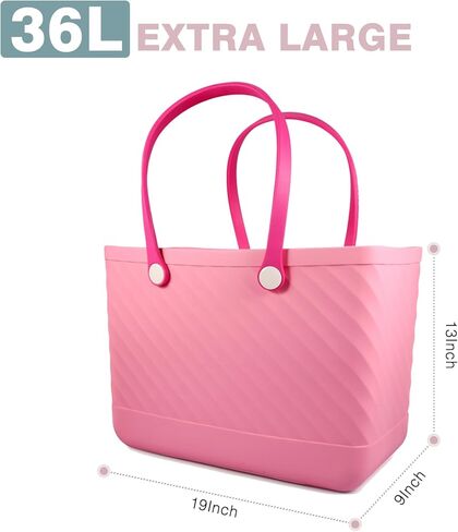 حقيبة شاطئ مقاومة للماء من AYCRIT مقاس X كبير حقيبة شاطئ قابلة للغسل مقاومة للرمل لقارب شاطئ البحر وحمام السباحة والنزهة والتخييم مقاس 19 × 13 × 9 بوصة in Kuwait