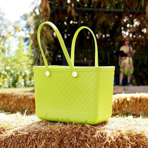 حقيبة شاطئ مقاومة للماء من AYCRIT مقاس X كبير حقيبة شاطئ قابلة للغسل مقاومة للرمل لقارب شاطئ البحر وحمام السباحة والنزهة والتخييم مقاس 19 × 13 × 9 بوصة in Kuwait