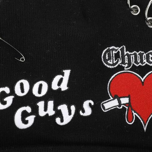 قبعة Bioworld Chucky Good Guys المطرزة من الأكريليك باللون الأسود in Kuwait