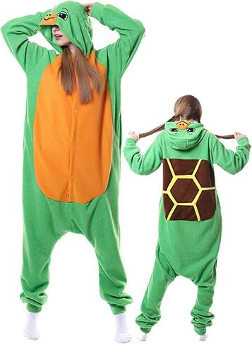 بدلة بيجامة نيسيي للكبار من Vavalad، بدلة تنكري على شكل حيوانات، ملابس نوم للنساء والرجال in Kuwait