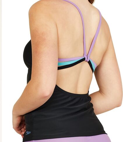 Speedo Women's Swimsuit Top Tankini Scoop Neck in Kuwait