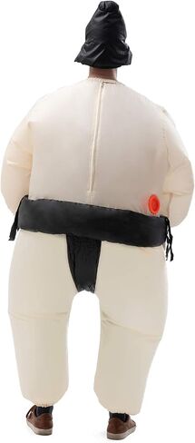 IRETG Inflatable Sumo Wrestling Suits for Adults Kids(4.9ft-5.9ft) Funny Blow-Up Sumo Wrestler Costume for Halloween in Kuwait