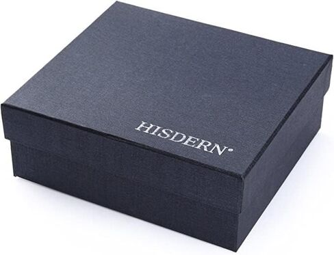 HISDERN Mens Ties Set Collection Tie and Pocket Square Lot 3 Pcs Formal Business Neckties Gift Box Wedding Necktie in Kuwait