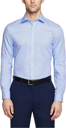 Tommy Hilfiger Men's Dress Shirt Slim Fit Non Iron Stripe in Saudi Arabia