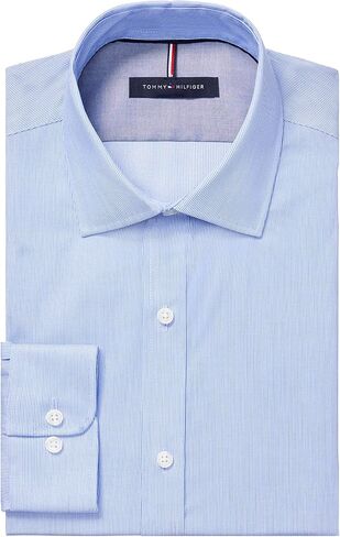 Tommy Hilfiger Men's Dress Shirt Slim Fit Non Iron Stripe in Saudi Arabia