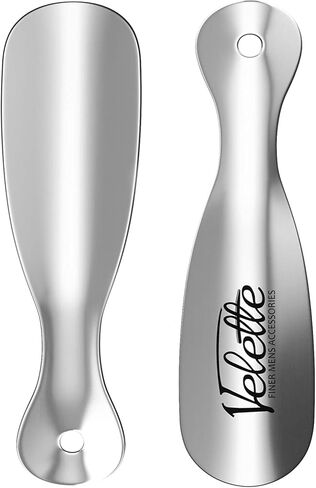 Metal Shoe Horn, 2 Pack- 7.5" Long- Perfect Shoe Horns for Men, Women, Kids - Travel Shoe Horn in Kuwait