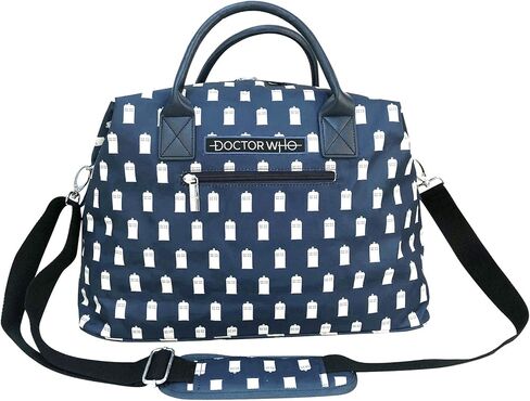 حقيبة لابتوب Tardis - حقيبة رسول للجنسين الرسمية BBC Doctor Who Merchandise بواسطة LOVARZI in Kuwait