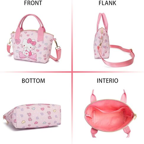 محفظة كروس صغيرة لطيفة، حقيبة كتف صغيرة من جلد البولي يوريثان الناعم، فكرة هدية رائعة للفتيات، A-g-e-s 3-6 in Kuwait