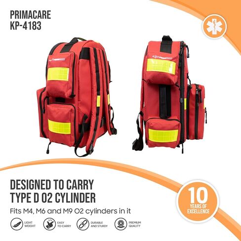 عبوة ظهر من Primacare KP-4183، الطول 43.18 سم × العرض 15.24 سم × الارتفاع 48.26 سم in Saudi Arabia