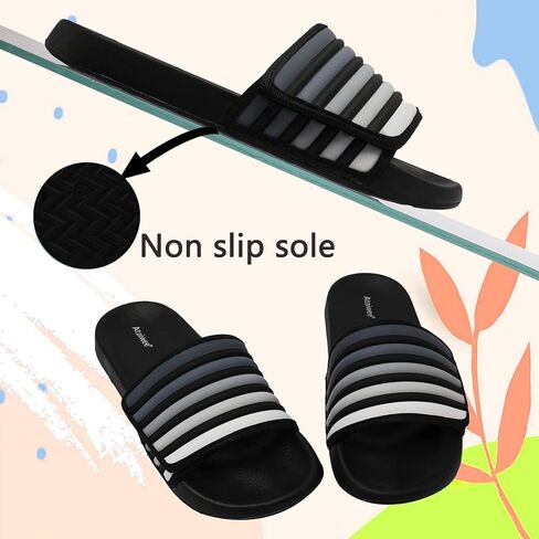 صنادل حمام السباحة للأطفال من Ataiwee، سهلة الارتداء للفتيات والأولاد للشباب والأطفال. in Kuwait