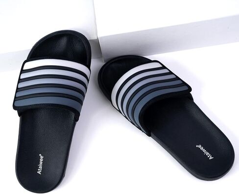 صنادل حمام السباحة للأطفال من Ataiwee، سهلة الارتداء للفتيات والأولاد للشباب والأطفال. in Kuwait