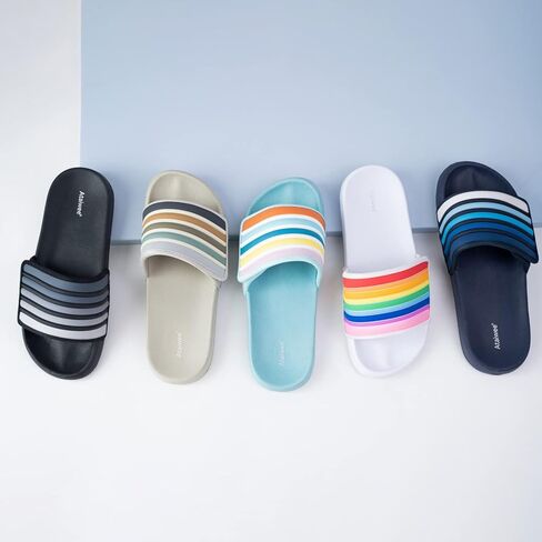 صنادل حمام السباحة للأطفال من Ataiwee، سهلة الارتداء للفتيات والأولاد للشباب والأطفال. in Kuwait