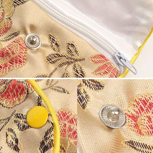 حقيبة هدايا من Baitaihem مكونة من 9 قطع من مجوهرات ومحفظة وحقائب هدايا مطرزة على الطراز الحريري الصيني، ألوان متعددة (صغيرة ومتوسطة وكبيرة) in Kuwait