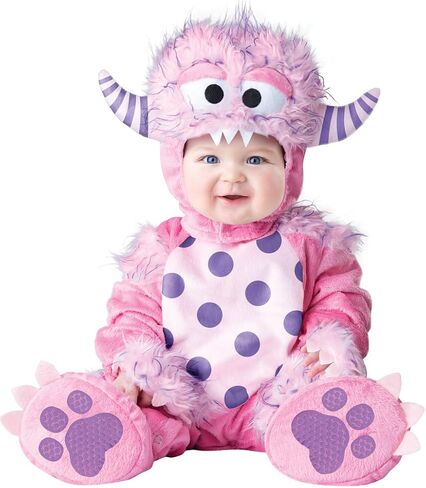 InCharacter Costumes Baby Girls' Lil' Monster, Pink, X-Small in Saudi Arabia