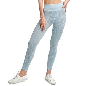 Calvin Klein Performance Active 7/8 Length Leggings-Medium Aqua in Saudi Arabia