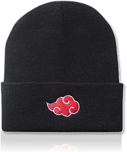 Anime Beanie Hat Winter Caps for Men and Womens Beanies, Cuffed Knit Graphic Beanie, Comfy and Soft Embroidered Anime Hat in Saudi Arabia