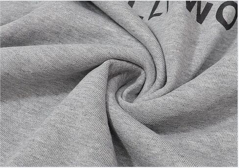 Unisex Hip Hop Classic Letter Hoodies, Fashion Loose Pullover Hooded Sweatshirts for Men Women S Grey in Saudi Arabia