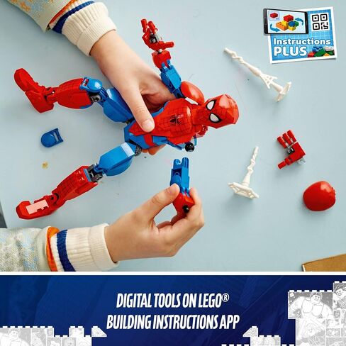 LEGO Marvel Super Heroes Spider-Man Figure 76226 Building Toy Set for Kids, Boys, and Girls Ages 8+ (258 Pieces) in Saudi Arabia