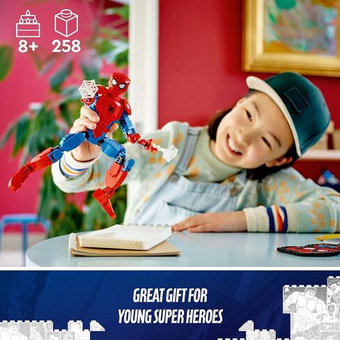 LEGO Marvel Super Heroes Spider-Man Figure 76226 Building Toy Set for Kids, Boys, and Girls Ages 8+ (258 Pieces) in Saudi Arabia