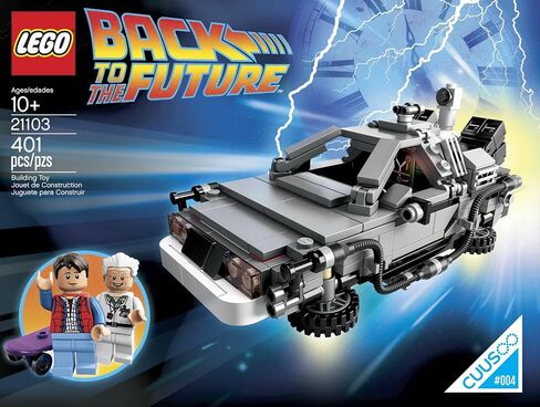 LEGO 21103 The Delorean Time Machine Building Set in Saudi Arabia