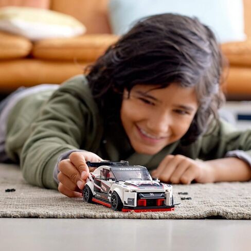 LEGO Speed Champions Nissan GT-R NISMO 76896 Toy Model Cars Building Kit Featuring Minifigure (298 Pieces) in Saudi Arabia