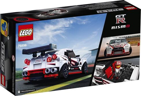 LEGO Speed Champions Nissan GT-R NISMO 76896 Toy Model Cars Building Kit Featuring Minifigure (298 Pieces) in Saudi Arabia