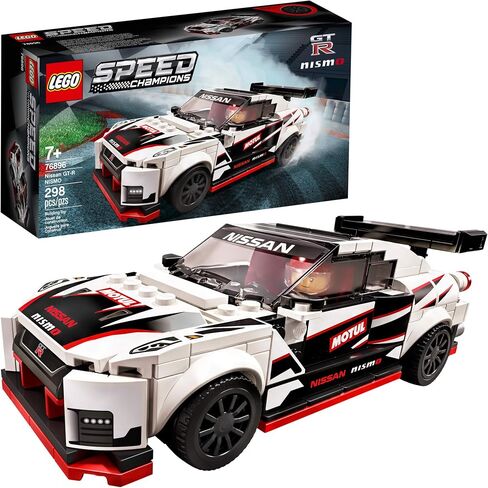 LEGO Speed Champions Nissan GT-R NISMO 76896 Toy Model Cars Building Kit Featuring Minifigure (298 Pieces) in Saudi Arabia