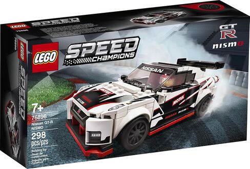 LEGO Speed Champions Nissan GT-R NISMO 76896 Toy Model Cars Building Kit Featuring Minifigure (298 Pieces) in Saudi Arabia