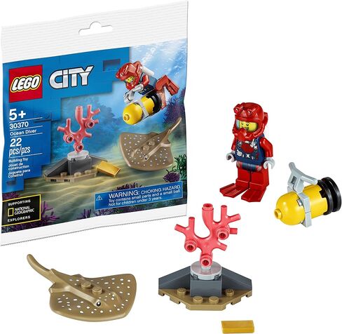 LEGO City: Ocean Diver Poly Set 30370 in Saudi Arabia