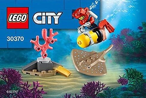 LEGO City: Ocean Diver Poly Set 30370 in Saudi Arabia