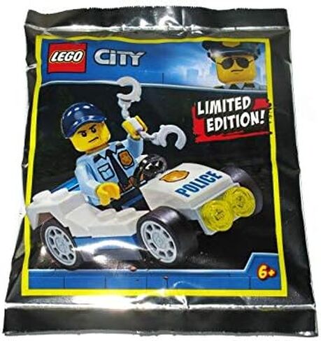 LEGO City: Police Man with Police Cruiser and Handcuffs in Saudi Arabia