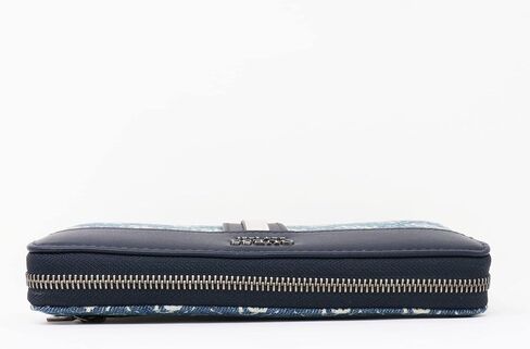 GUESS Kasinta Slg Large Zip Around Denim Multi One Size in Saudi Arabia