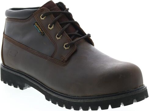 أحذية العمل الرجالية من Skechers Work Trevok المصنوعة من الجلد المقاوم للماء in Saudi Arabia