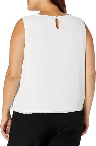Calvin Klein Women's Plus Size Pleated Top in Saudi Arabia