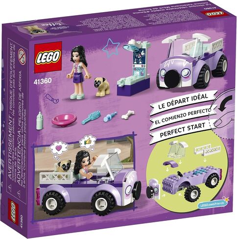 LEGO Friends 4+ Emma’s Mobile Vet Clinic 41360 Building Kit (50 Pieces) in Saudi Arabia